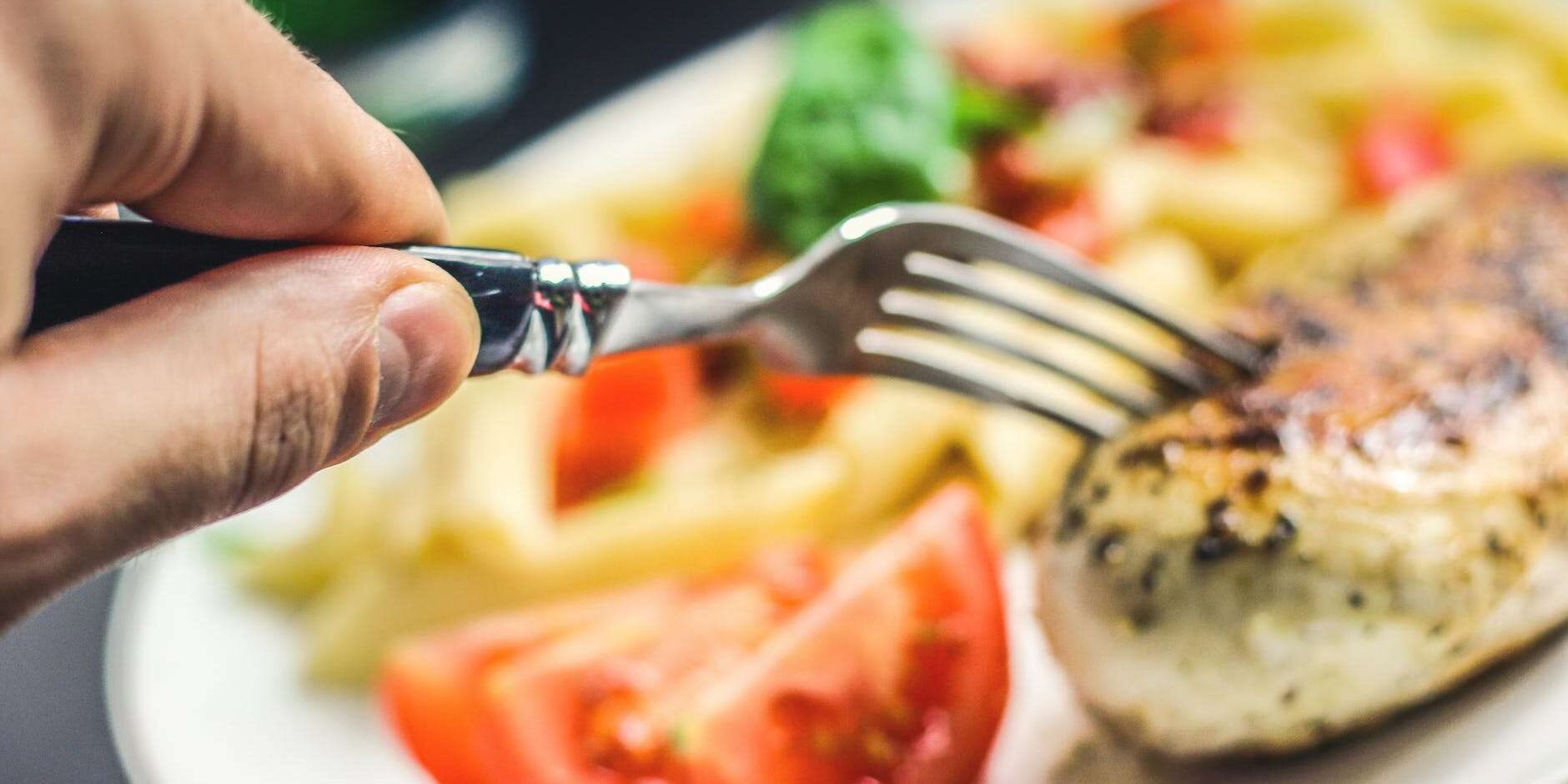 Food Traceability : Fresh food served on plate – Agriculture and Farming Products