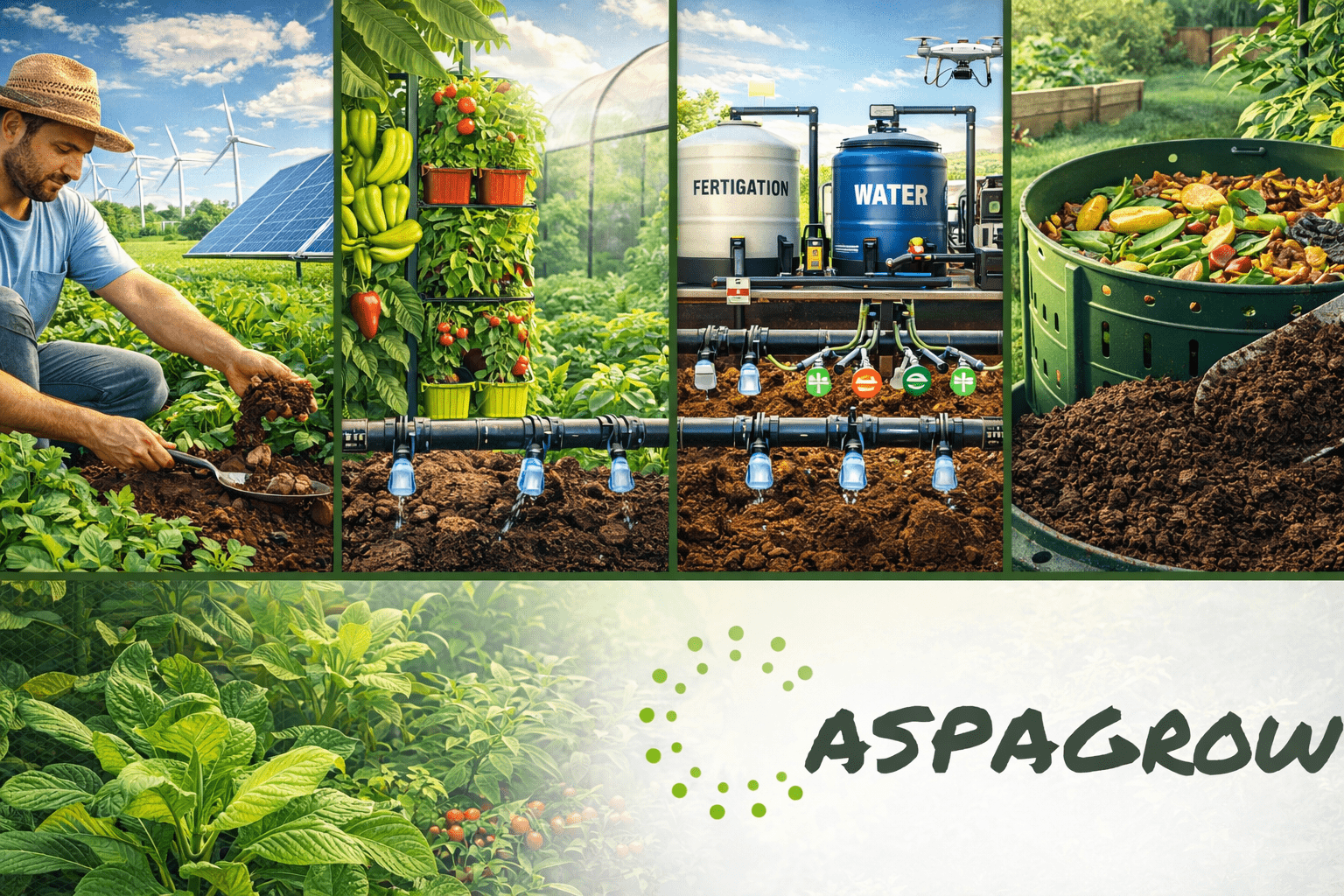 Kitchen waste composting converting daily waste into organic fertilizer for plants