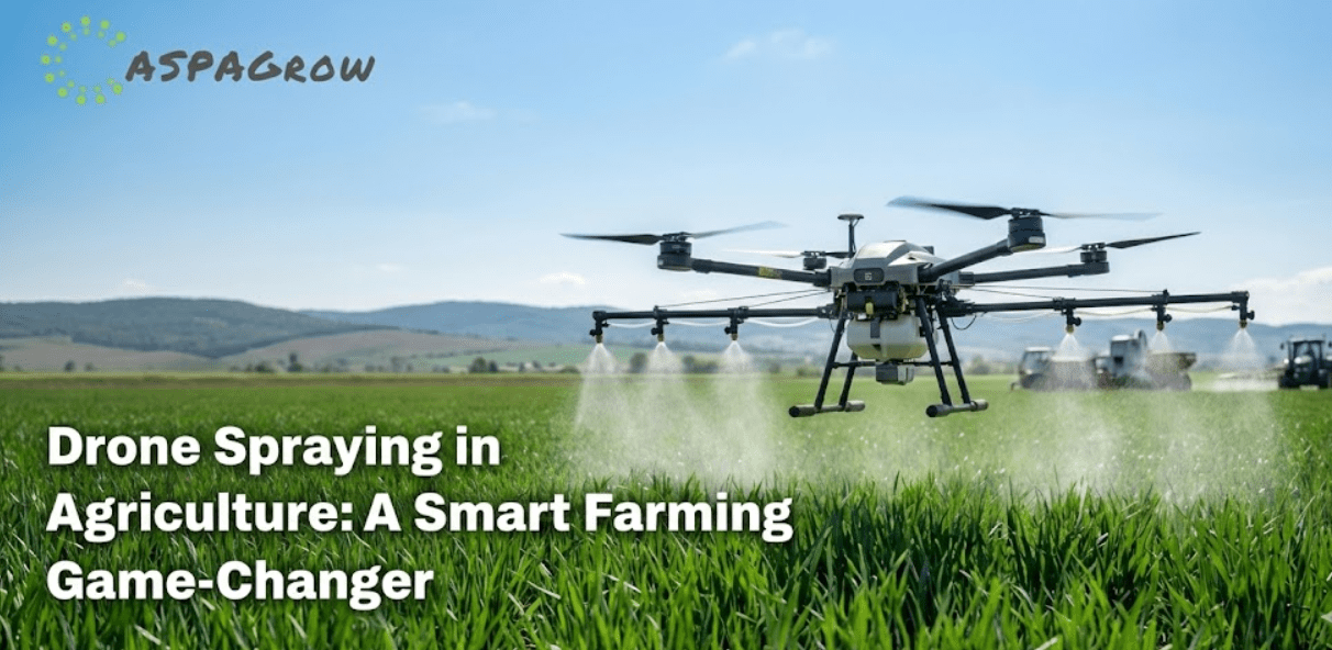 Drone Spraying in Agriculture for Smart Farming